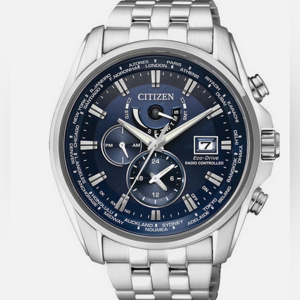 Citizen Eco-Drive Radiocontrolled AT9030-55L Man Quartz Watch